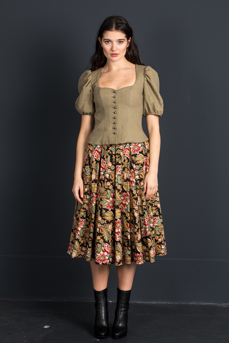 Trachtenrock Kelly skirt wildflowers