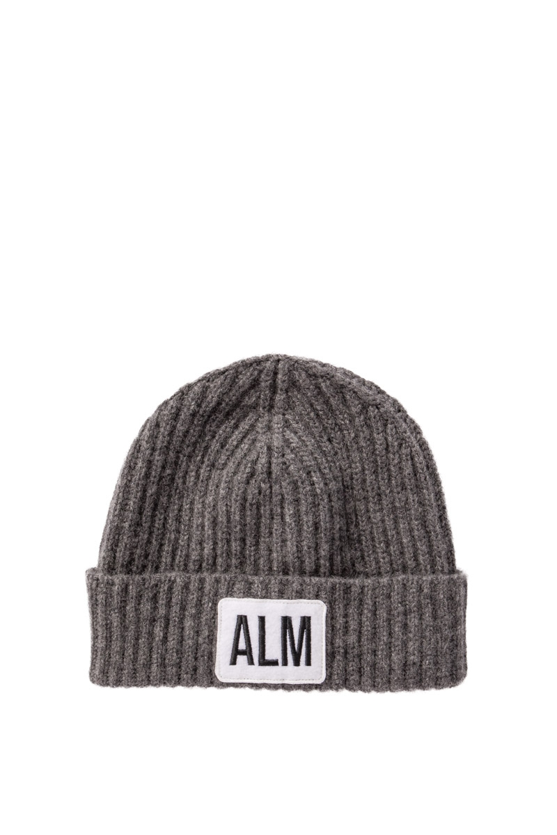 Cashmere Mütze Low grau unisex