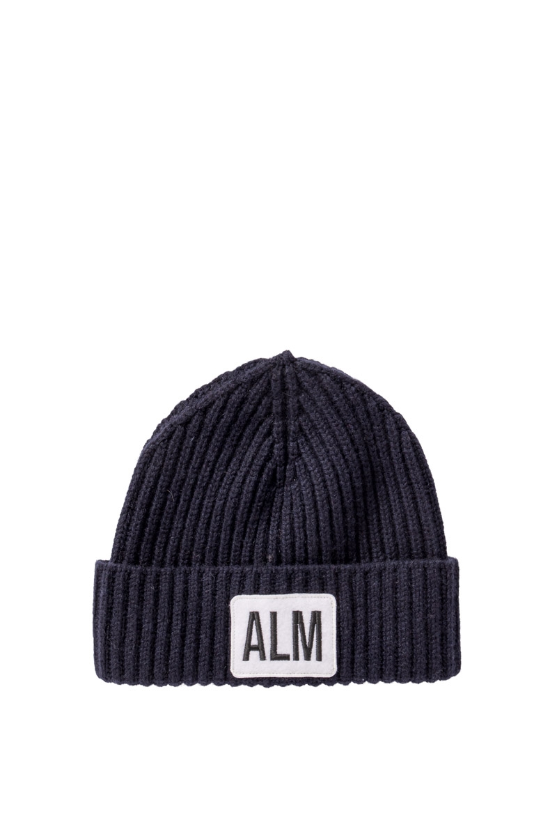 Cashmere Mütze Low navy unisex