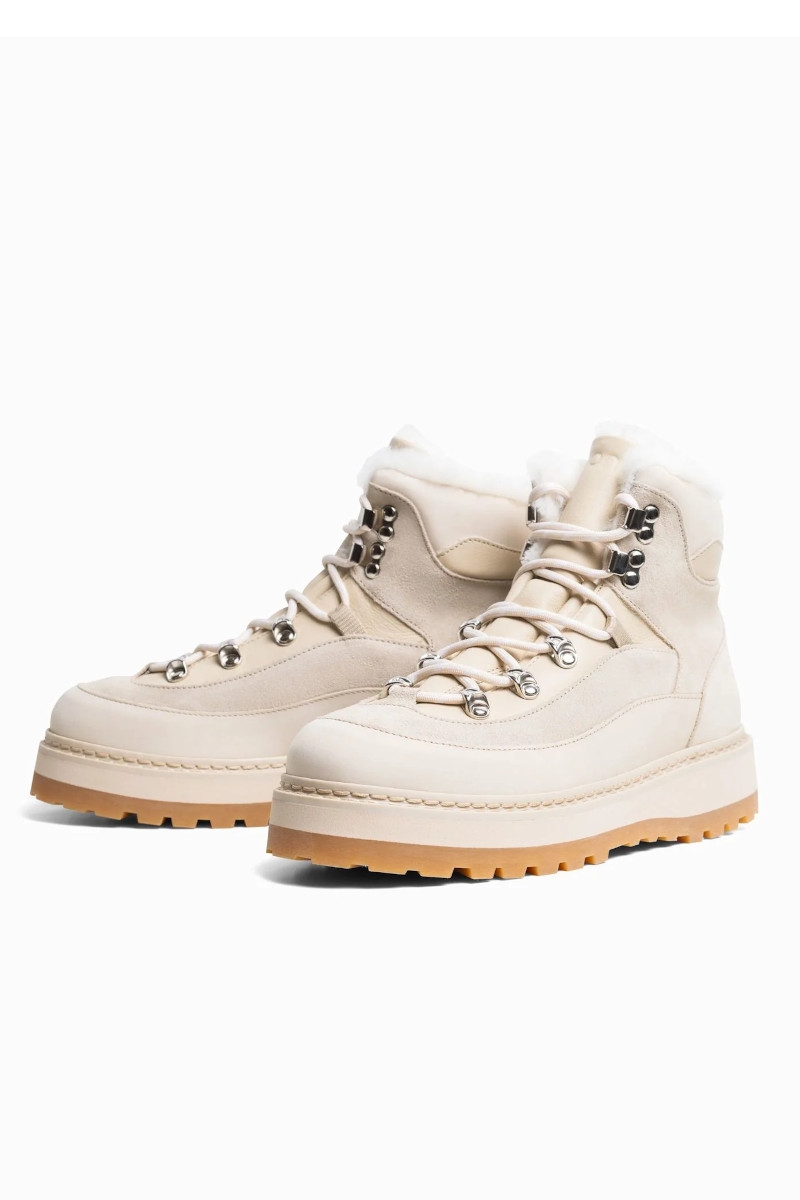 Berginspirierte Schuhe gefüttert sorbet