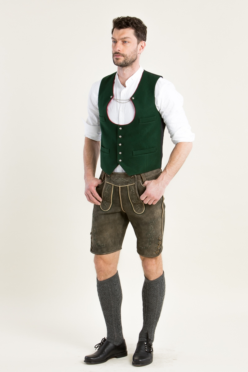 Miesbacher Trachtenweste 1930908 moos