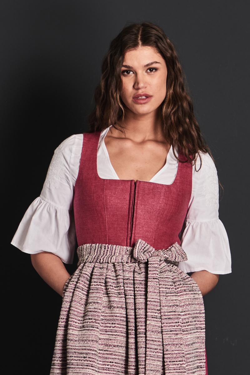 Dirndlbluse Palmira weiß