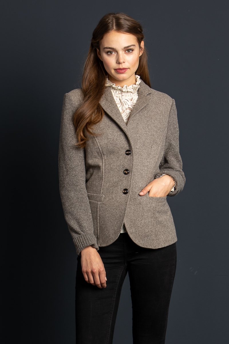 Trachtenjanker Ines Barrhorn taupe