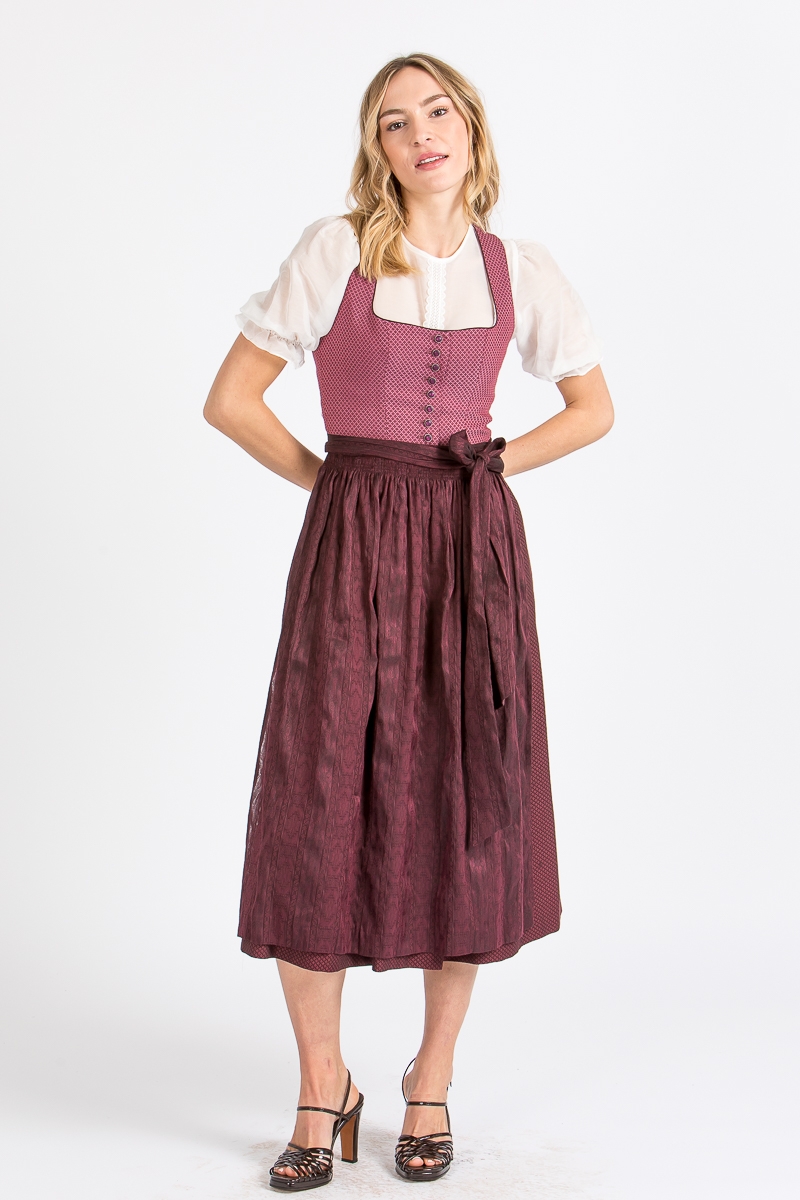 Dirndl Isolde bordeaux (80cm)