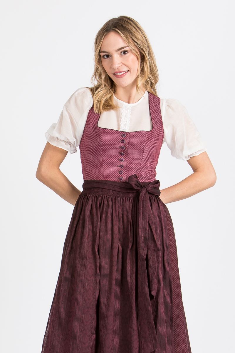 Dirndl Isolde bordeaux (80cm)
