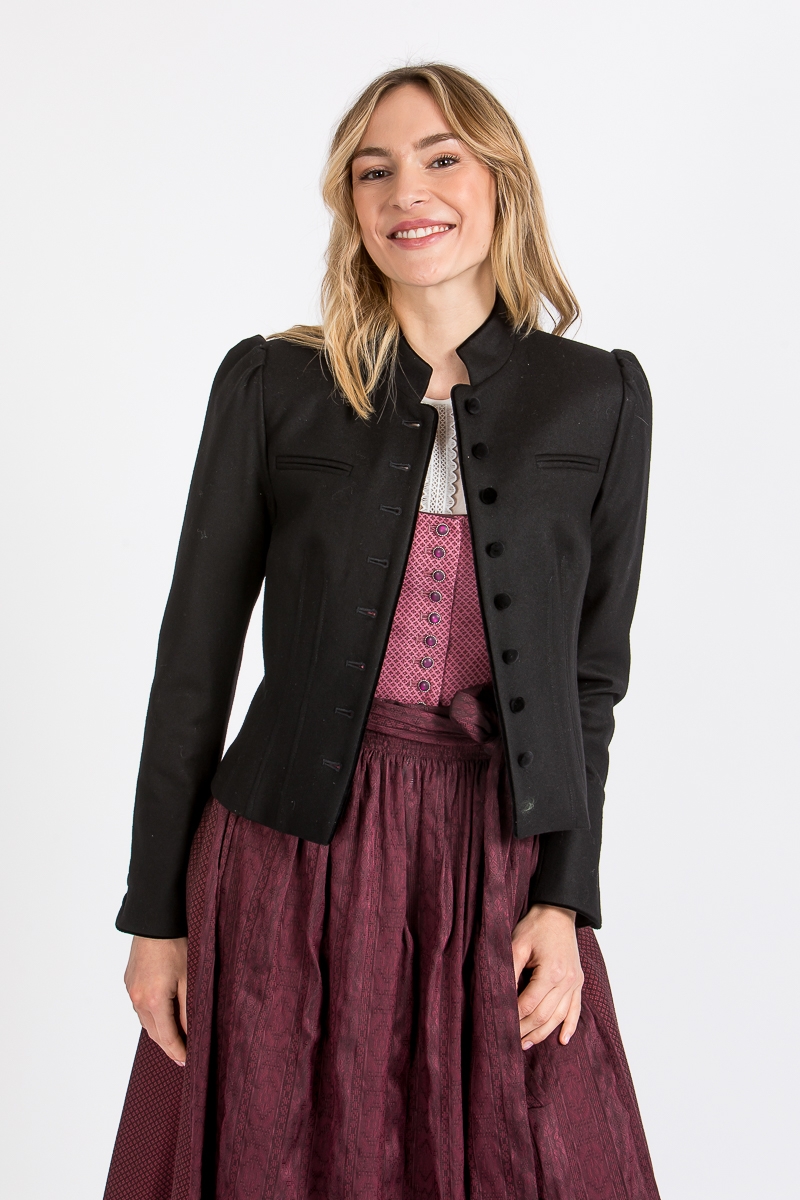 Trachtenjanker Kirchberg schwarz