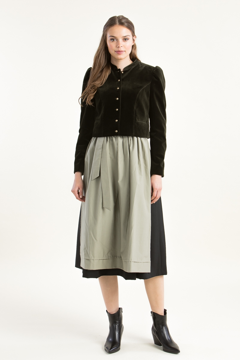 Samtjanker Florina A004768-735 bronzegrün