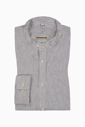 Trachtenhemd Lenz A003676-605 schwarzblau