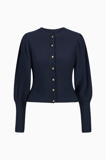 Trachtenjacke aus Strick Gisela marine