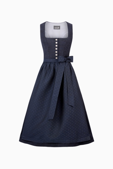 Blaues Dirndl Danz Bodn