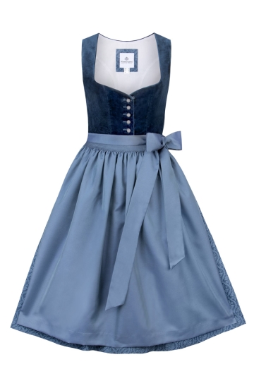 Samtdirndl Rothsee 2006-40 blau