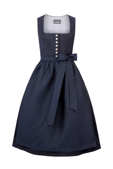 Blaues Dirndl Danz Bodn