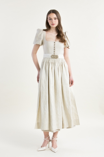 Dirndl Laura mit Puffarm K0962-175-133 offwhite