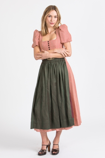 Ärmeldirndl Laura K1068 hagebutte-oliv (80cm)