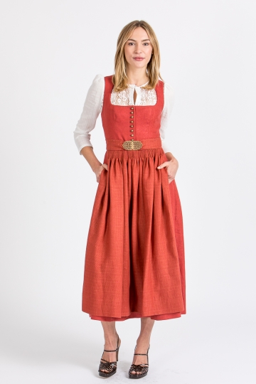 Dirndl Monika K1065 sauerkirsche-blutorange