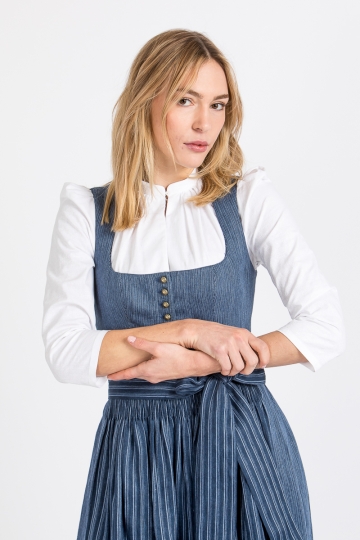 Dirndlbluse Hochgeschlossen Done A005049-125 eierschale