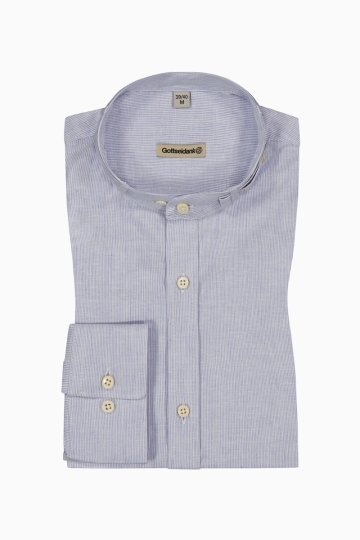 Trachtenhemd Lenz A004482-665 babyblau