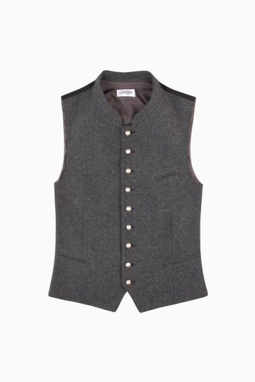 Trachtenweste Aurach 25232 anthra