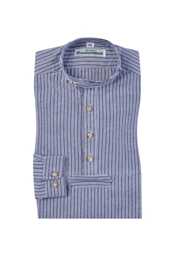 Kinder Pfoadhemd 1920-49 blau