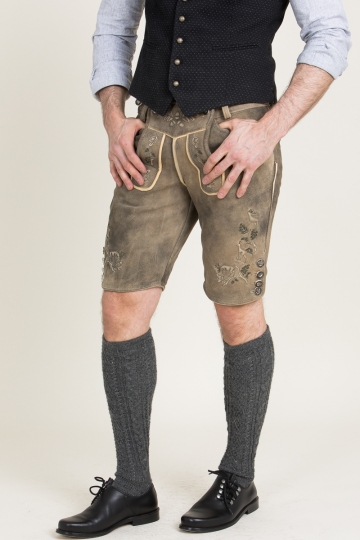 Lederhose Ursprung ZV eiche/oliv