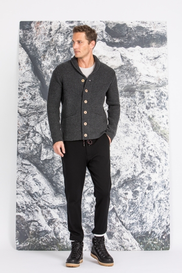 Strickjanker Martl anthrazit