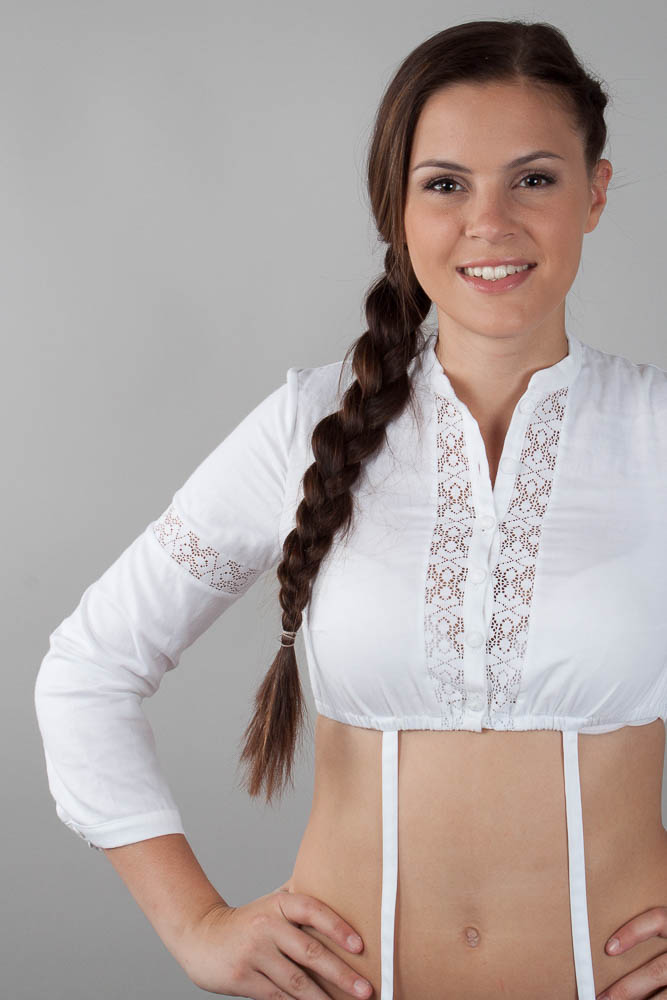 Gottseidank Damen Dirndlbluse Charlotte