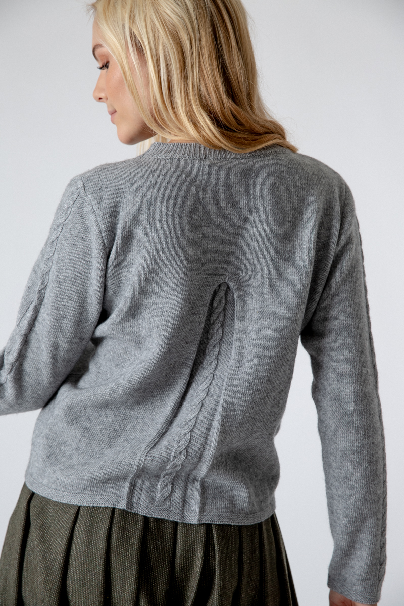 Pullover Obergut grau