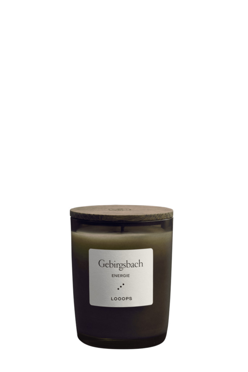 Gebirgsbach Duftkerze klein 75g