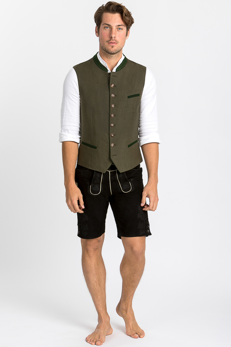 Elmau Gilet Schönbach 191550102-121 oliv