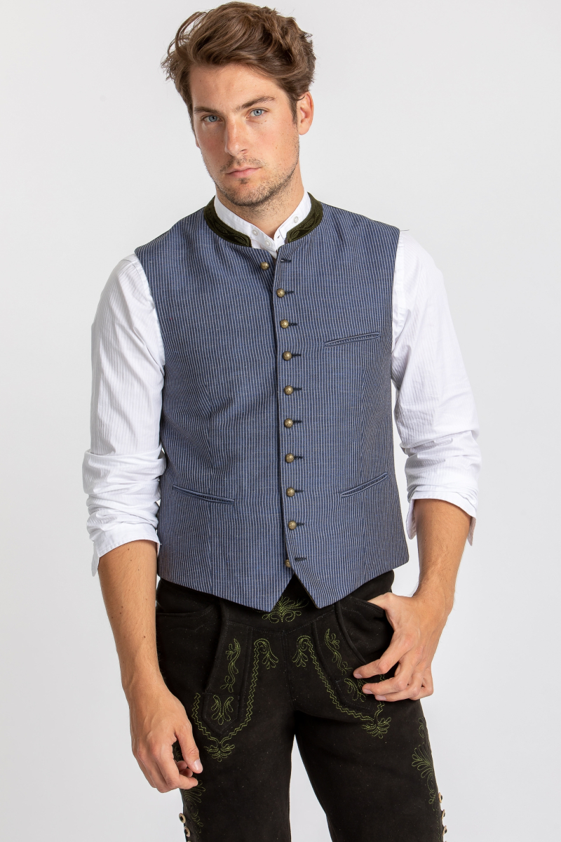 Gottseidank Gilet Konstantin A001470 oxfordblau