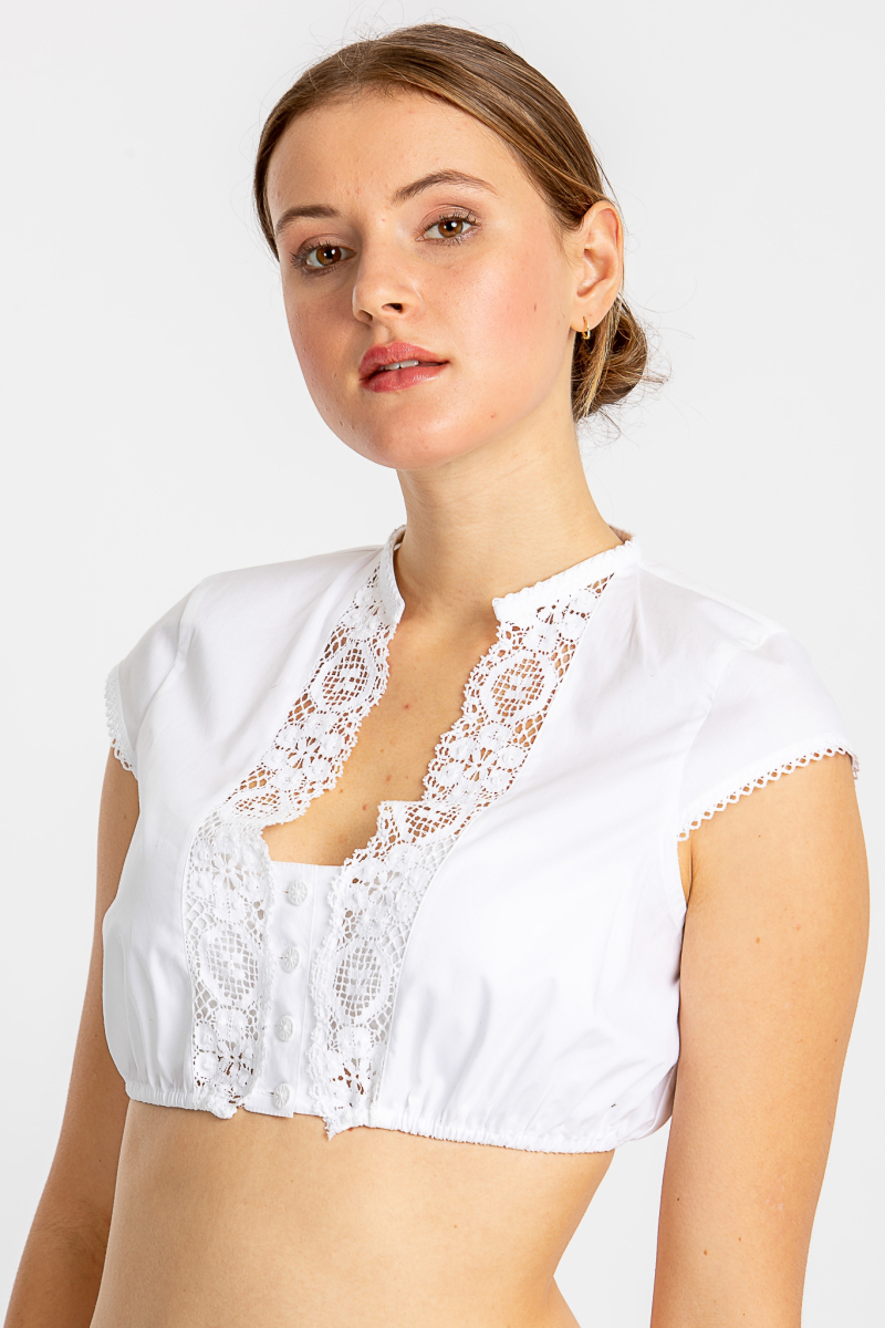 Wallmann Dirndlbluse 1920422-1852 ohne Arm