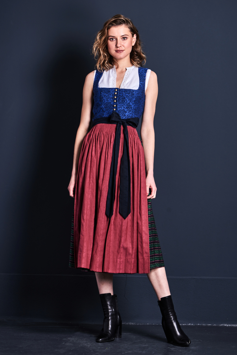 Dirndl Monika K0698 königsblau