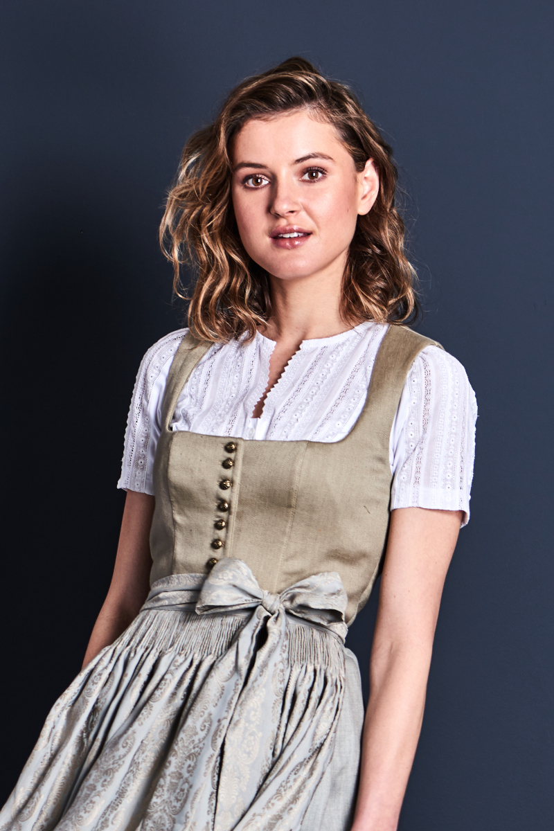 Dirndlbluse 2120320 weiß