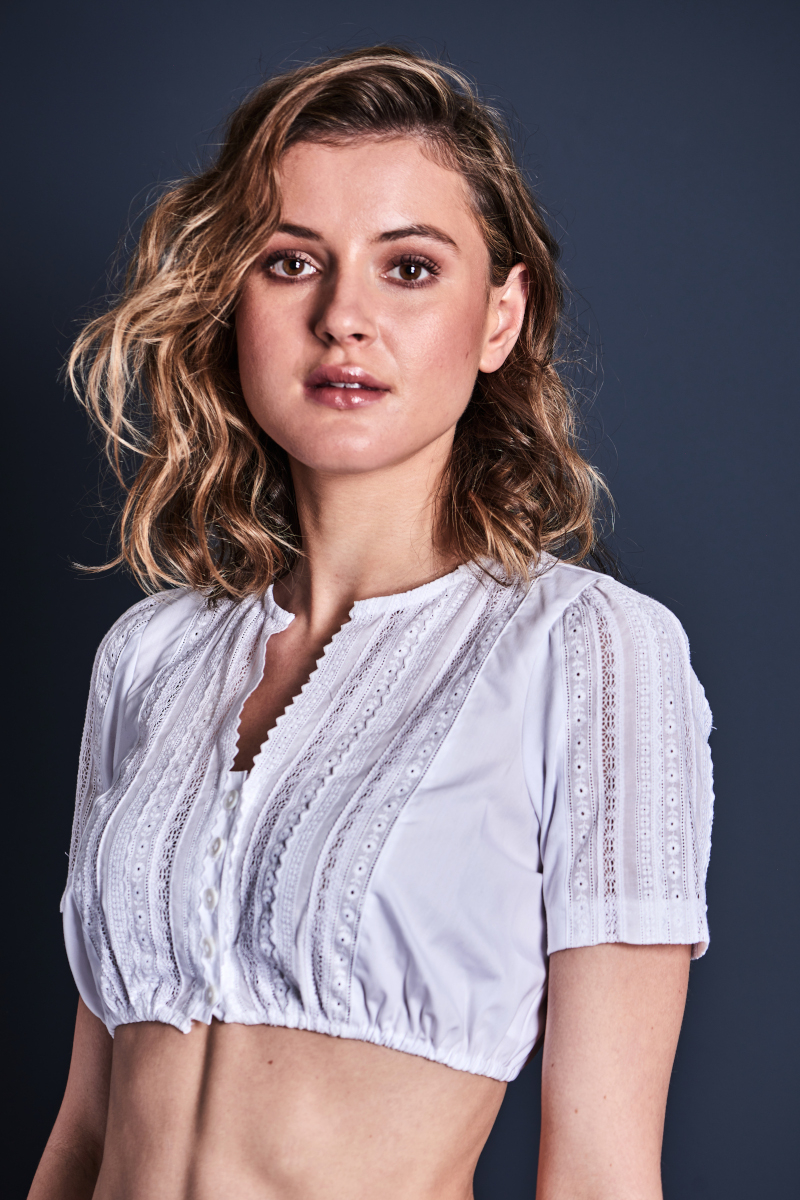 Dirndlbluse 2120320 weiß
