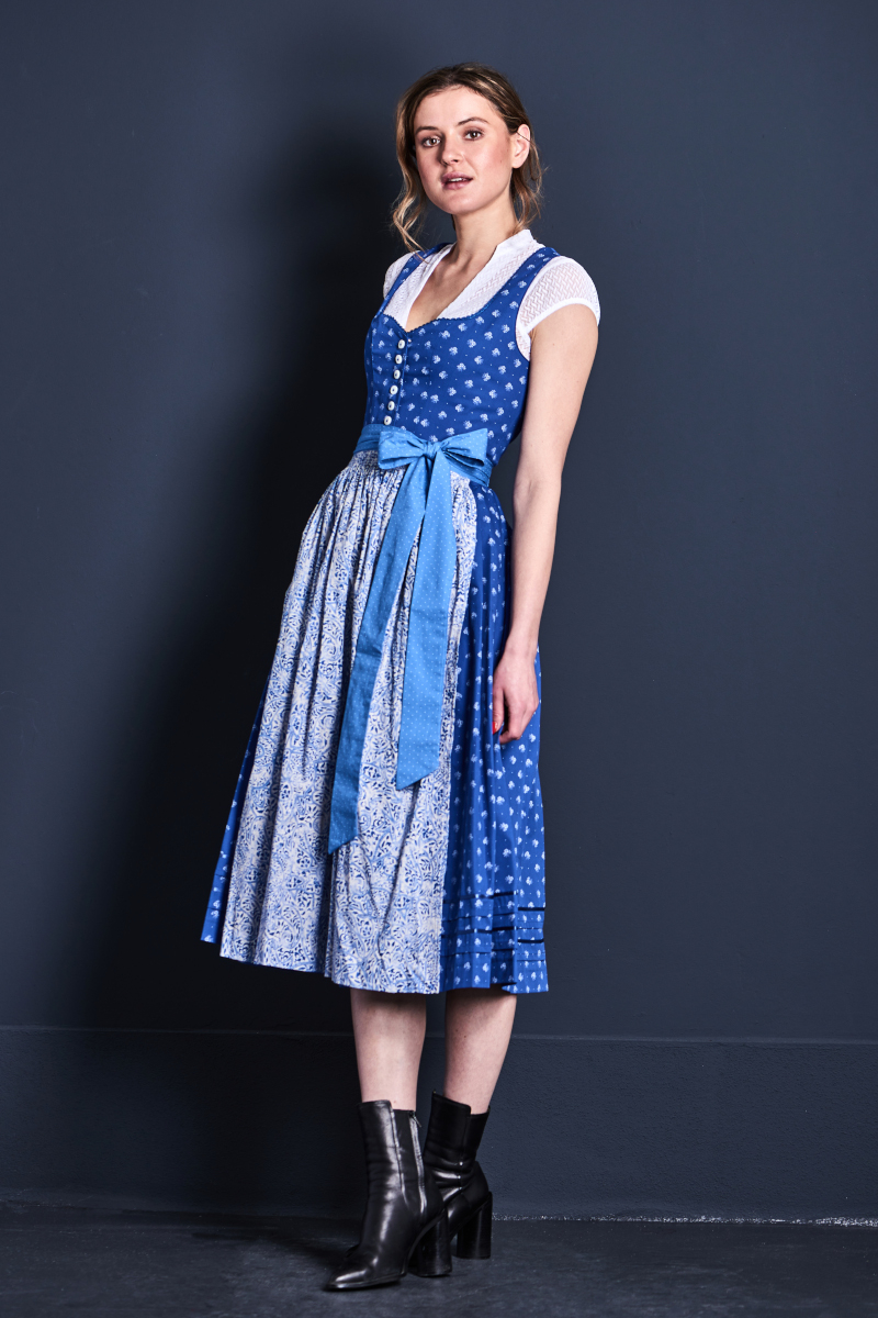 Waschdirndl Rothsee 2076-49 blau