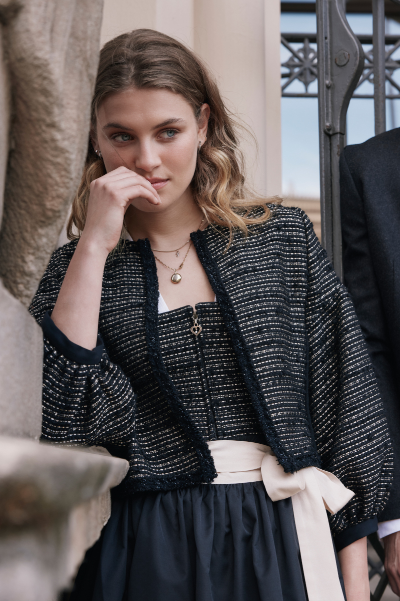 Oversized Jacke Madonna black