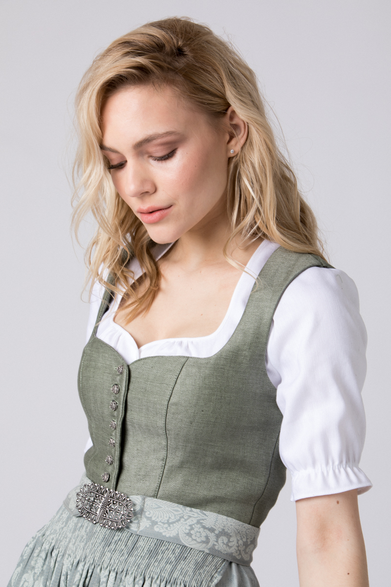 Dirndlbluse Astrid A002772 weiß