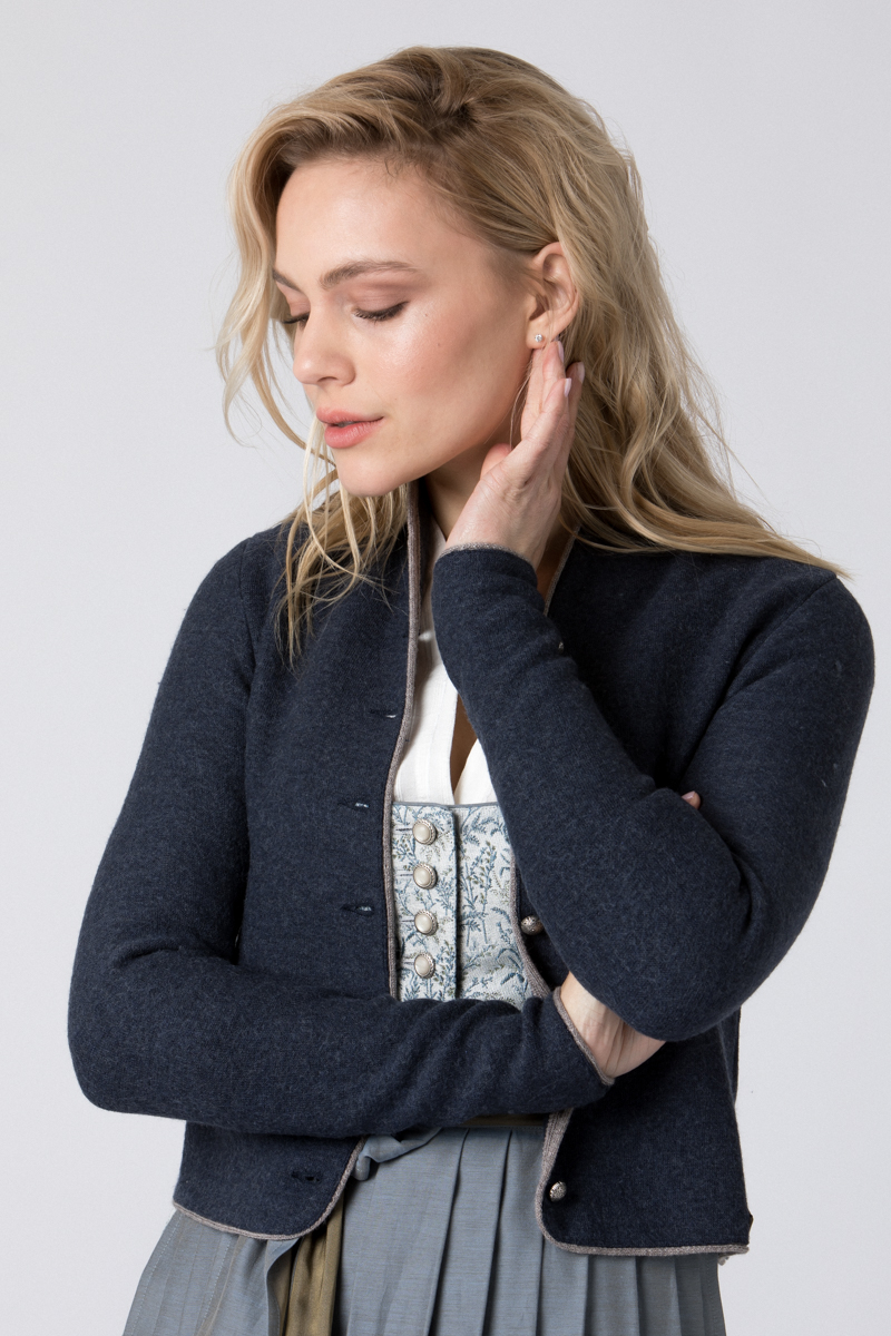 Strickjanker Dorika nachtblau
