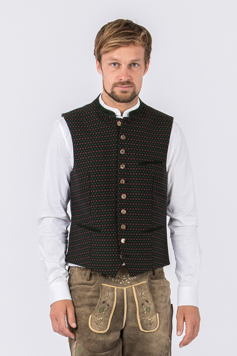 Trachtenweste Konstantin A001072-727 rosmarin