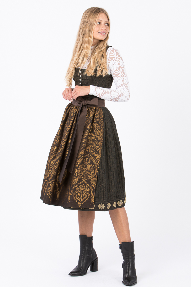 Spitzen Dirndlbluse Sienna weiß