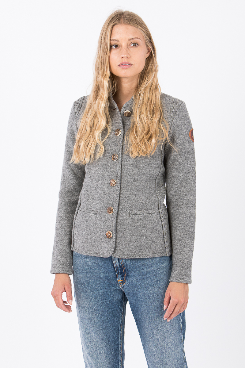 Walkjanker Allegria grey melange