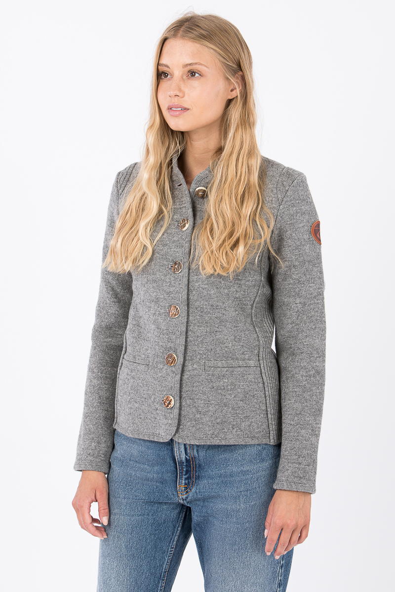 Walkjanker Allegria grey melange