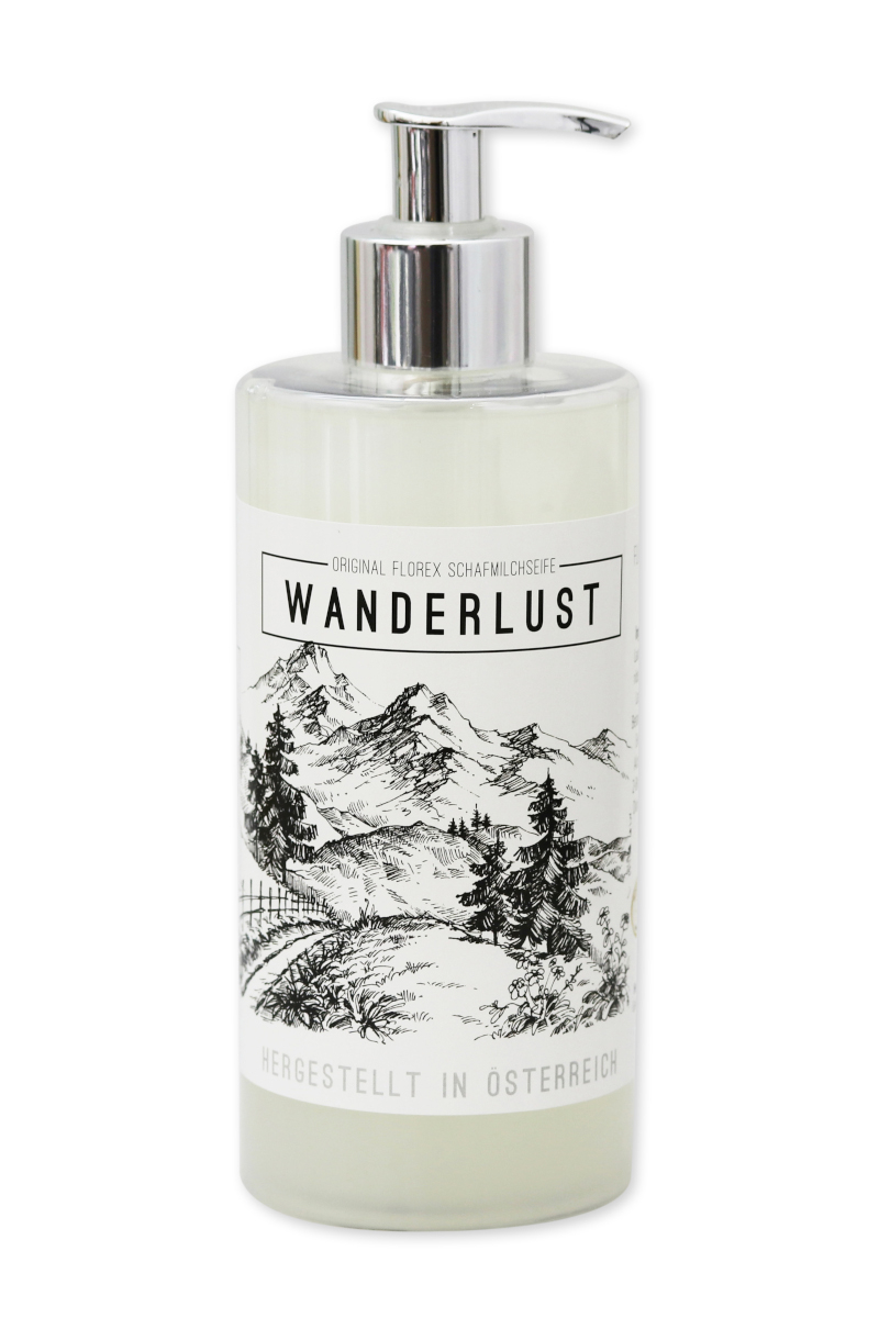 Flüssigseife Wanderlust mit Schafmilch