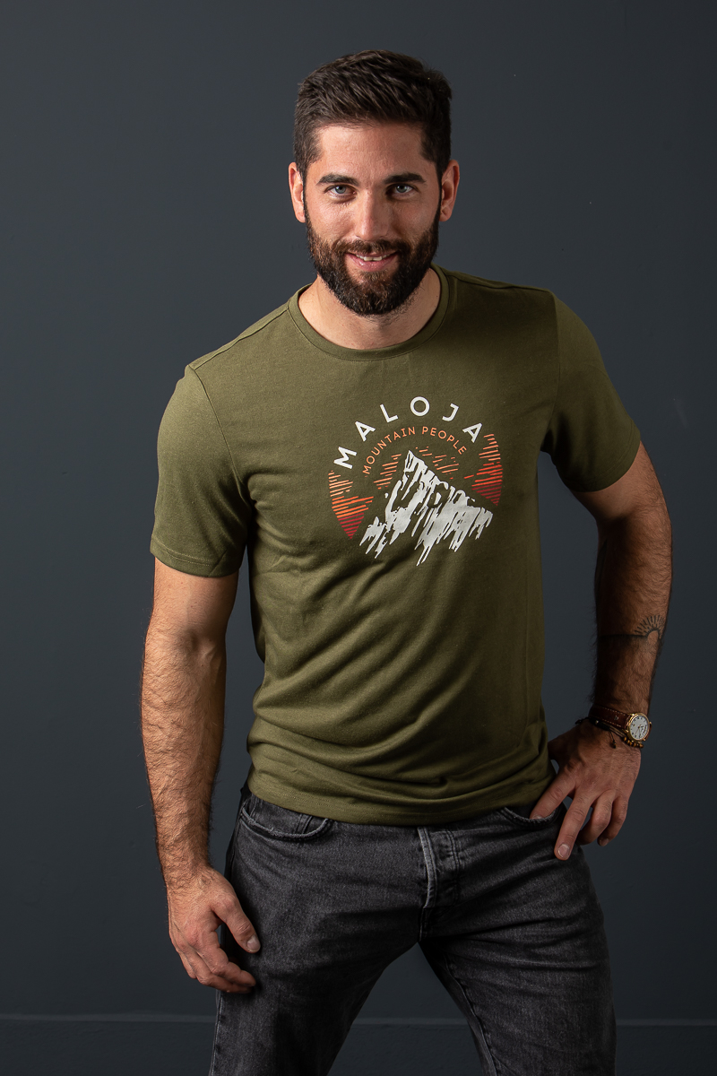 Herren T-Shirt Roen Mountain Moss