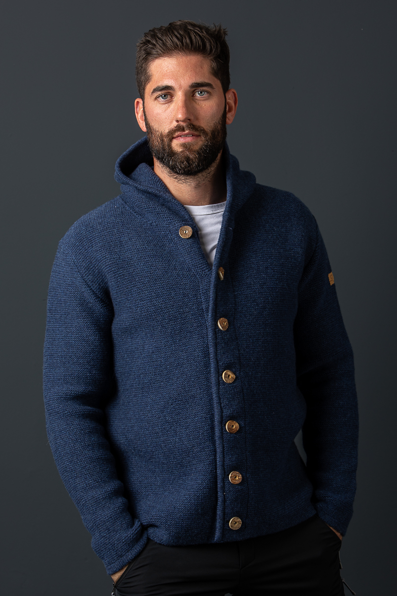 Kapuzenjanker Thomas II indigo