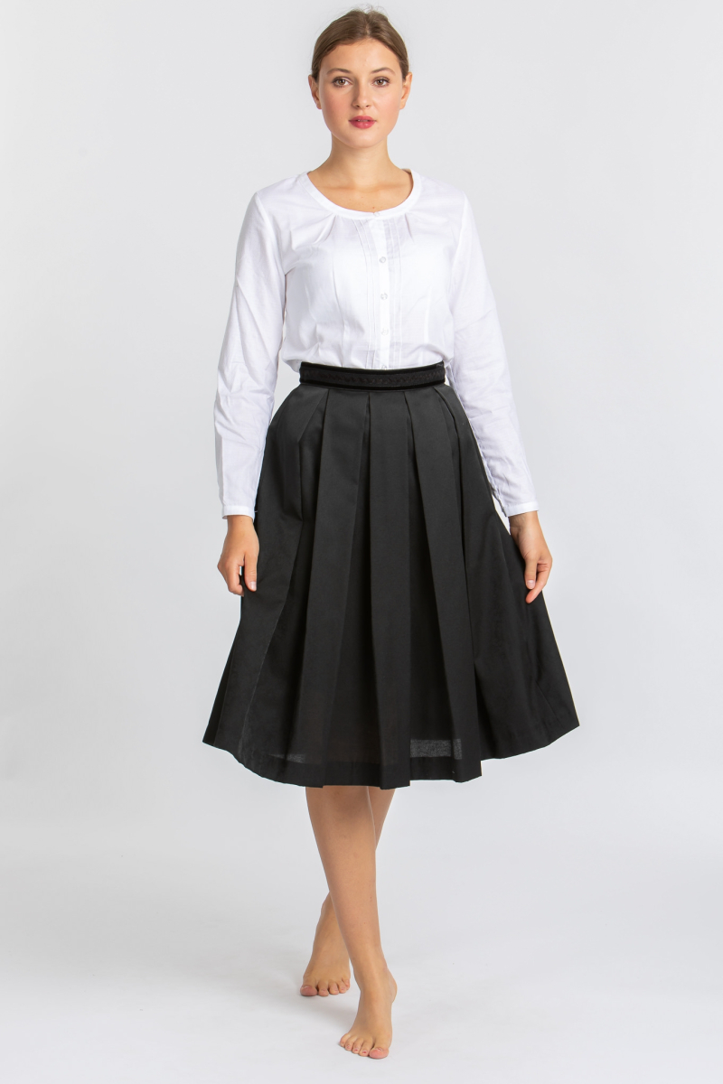 Wenger Damen Trachtenrock Iris 1621-90 schwarz