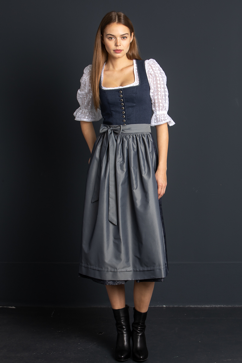 Dirndl Gundel marine