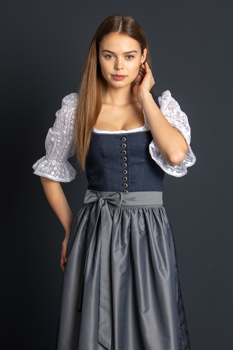 Dirndl Gundel marine
