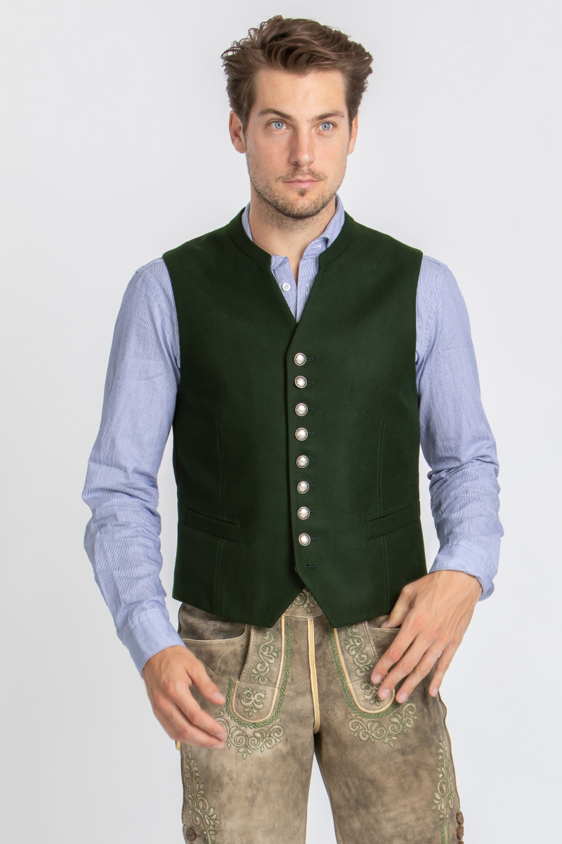Grasegger Herren Gilet Xanten 7205-029 grün
