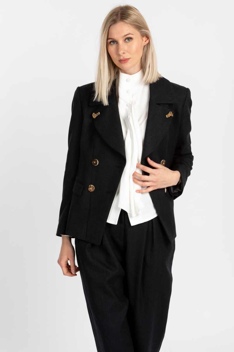 Gottseidank Damen Blazer Betty A000891-605 schwarzblau